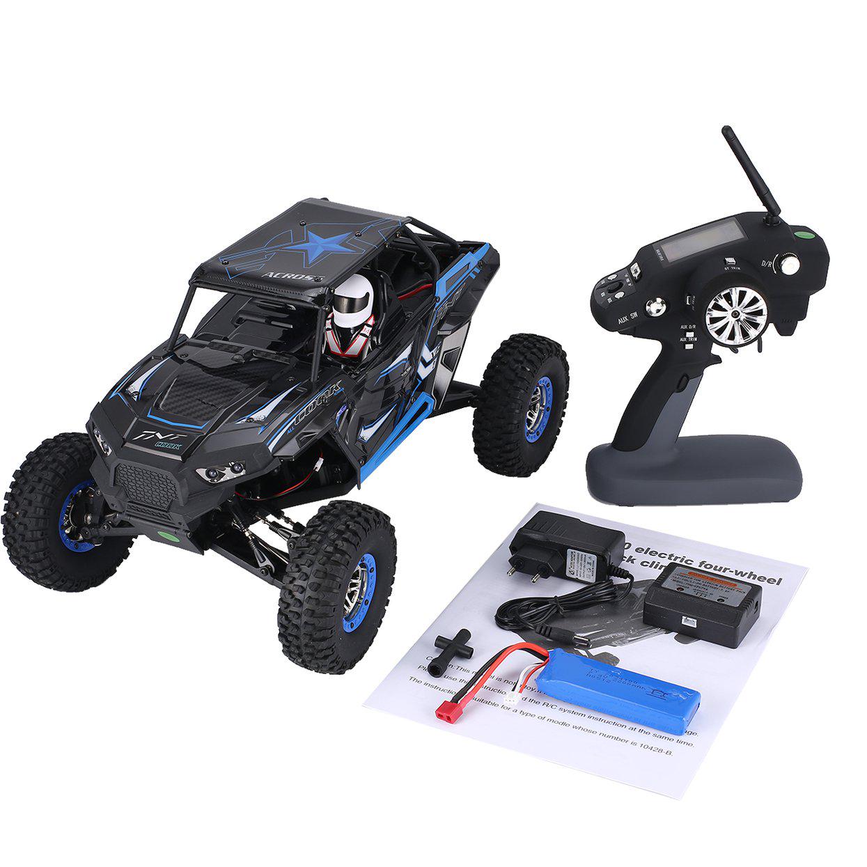 Buy RC Wltoys 10428-B 1/10 4WD 30km/h RC Crawler Climbing Off-Road