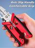 Multi Purpose Wire Stripping Pliers Manual Wire Pressing And Splitting Multifunctional Electrician Pliers For Wire Cutting.