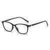 New Square-framed Anti-Blue Light Presbyopia Glasses Unisex Fashionable High Definition Ultra-Light Reading Eyewear