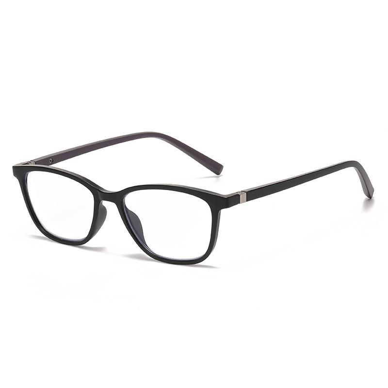 New Square-framed Anti-Blue Light Presbyopia Glasses Unisex Fashionable High Definition Ultra-Light Reading Eyewear
