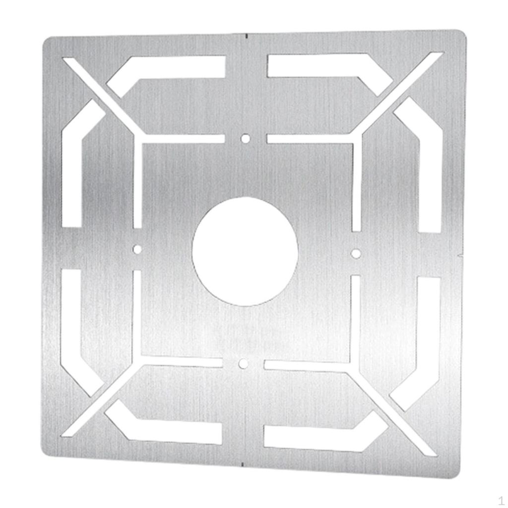 Floor Drain Measuring Ruler Accurate Tile Cut Stainless Steel Measurement