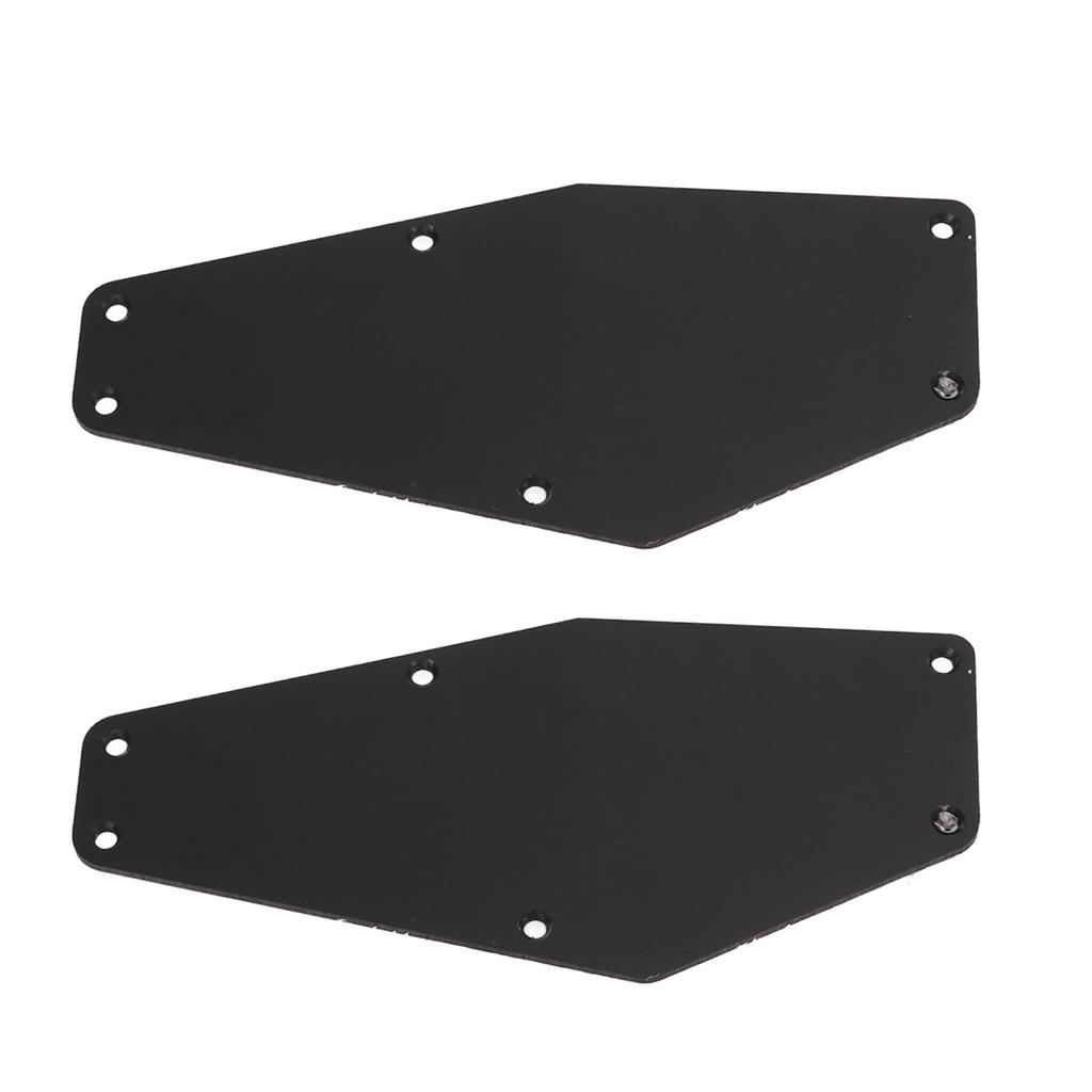 2Pcs Guitar Back Plate Bass Electric Instrument Pick Guards Plastic for Protecting Decorating