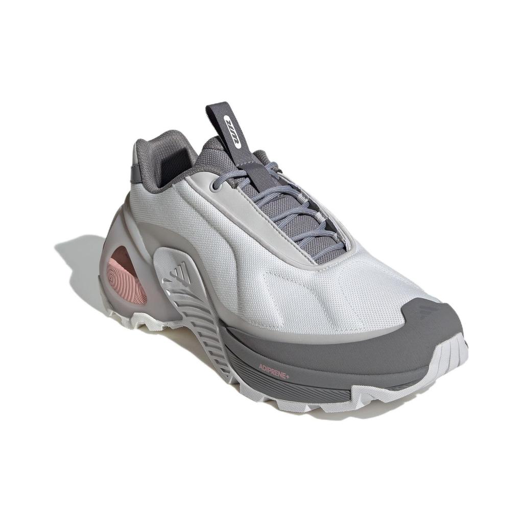 Adidas Wonder Runner Versatile Comfortable Fabric Low-Top Casual Running Shoes Unisex Sneaker Gray White IF1705