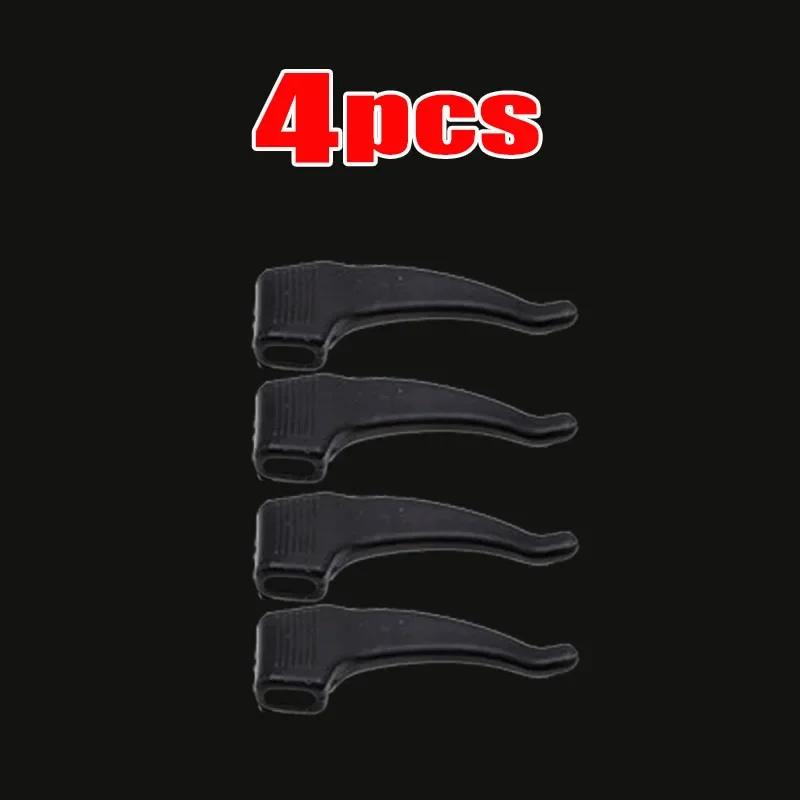 2/60pcs Silicone Soft Anti-slip Ear Hooks Women Men Antiskid Glasses Leg Ear Sleeve Clear Anti-fall Eyewear Holder Accessories