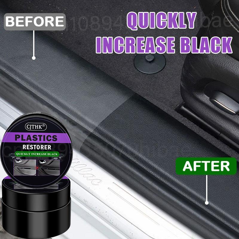 Car Plastic Restorer Coating Agent Back To Black Gloss Auto Plastic Rubber Leather Restore Auto Polish Repair Coating Renovator