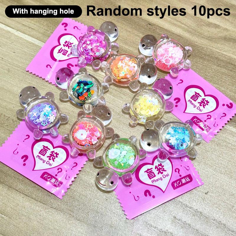 Glow In The Dark Turtle Blind Bag Colorful Turtle Decoration Miniature Ornaments For Indoor And Outdoor Home And Garden