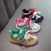 Children's sports shoes  autumn new style boys' dad shoes, large children's mesh casual shoes, girls' running shoes
