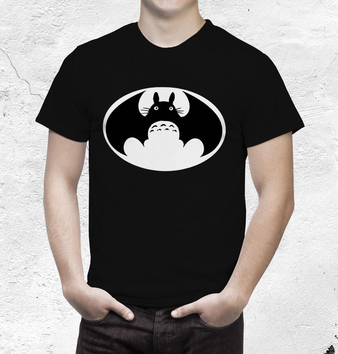 My Neighbour Totoro T Shirt Mens Womens Tees Top batman T Shirt Mens Womens Tees Top mashup L