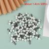 50Pcs Luminous Gourd Bead Fishing Swivel Connector Anti Tangle Tackle Accessories For Saltwater Freshwater Angling Supplies