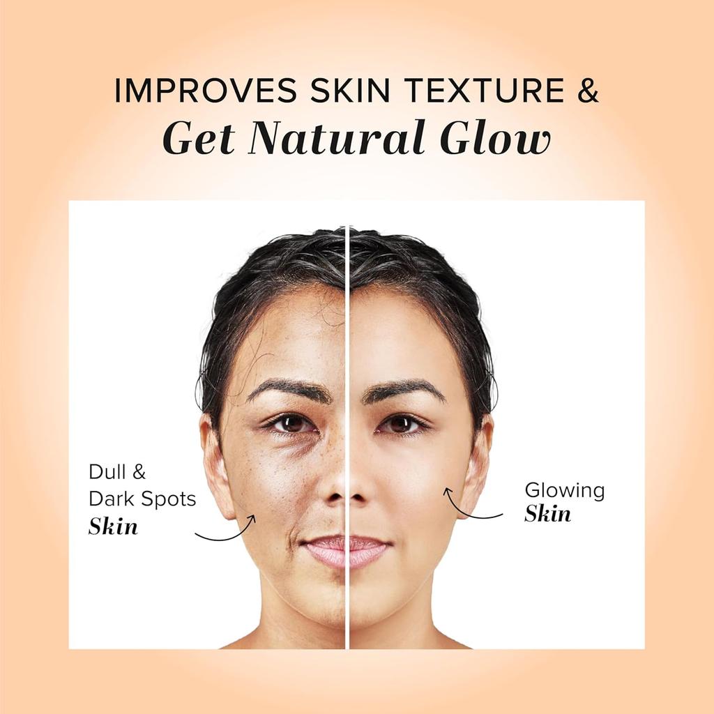 Khadi Natural Vitamin C Face Serum Brightening Hydrating Skin Care For Fine Lines Wrinkles Dull Skin All Skin Types 30 ml