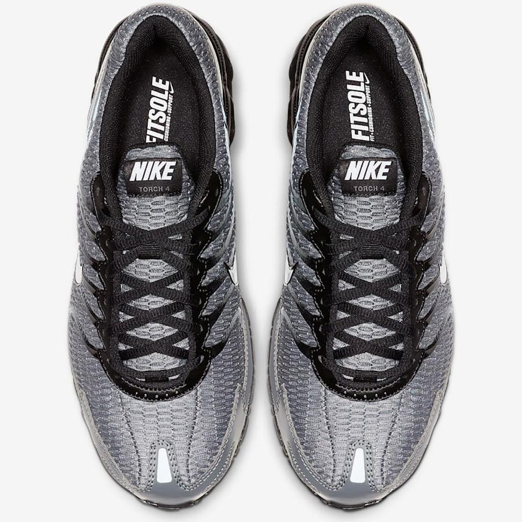 Nike Air Max Torch Cool Size 4, Grey/Black/Pure Platinum/White, 24.5cm, 343846-012