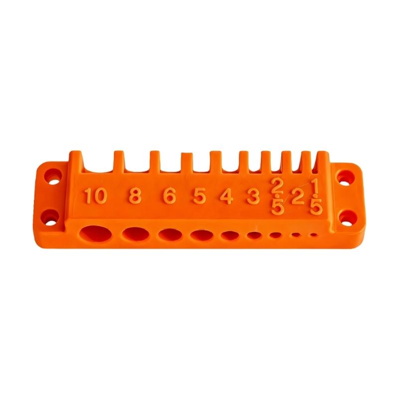 Hex Key Organiser Holder 1.5-10Mm Metric Hex Wrench Storage Rack Wall Mount Tool Holder for Garage Setups Use