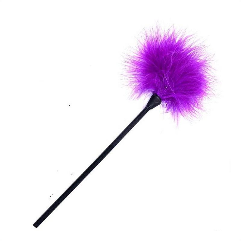 Flirting feather skin patting ass training hand patting breast enhancement teasing queen patting alternative toys adult