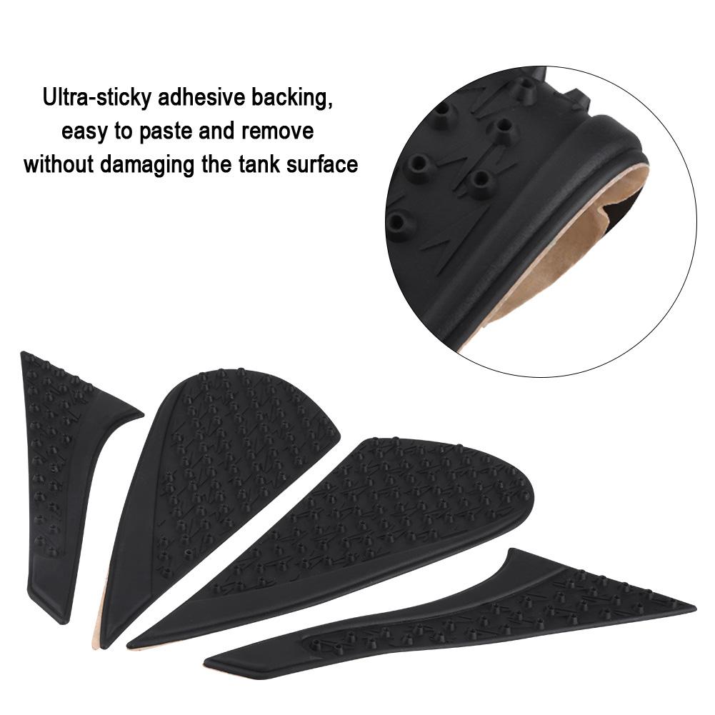 Pair of Motorcycle Anti Slip Gas Tank Traction Pad Knee Grip Sticker for Kawasaki Z800 13 16