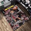 1Pc Free Fire Print Rug - Computer Chair Area Rug Home Decoration Carpet For Living Room Bedroom Flooring Mat