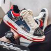 2025 Summer Men's Premium Breathable Canvas Casual Sneakers Thick Sole Shell Toe Fashion Shoes