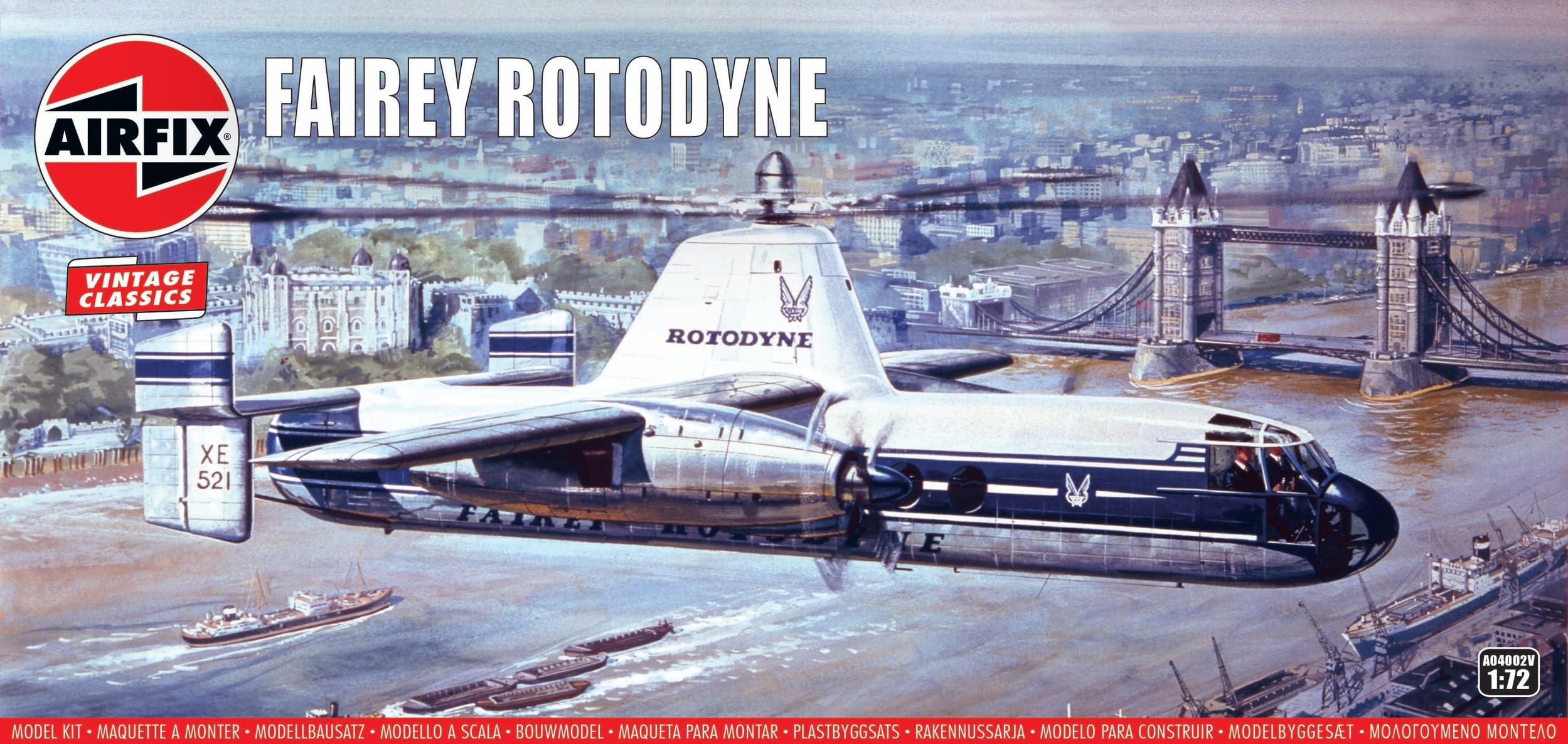 

Пластиковая модель Airfix Fairy Rotodyne 1/72 X-4002V