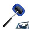 Durable 2 IN 1 Glass Wiper Telescopic Multifunctional Window Cleaner Handheld Window Squeegee for Home