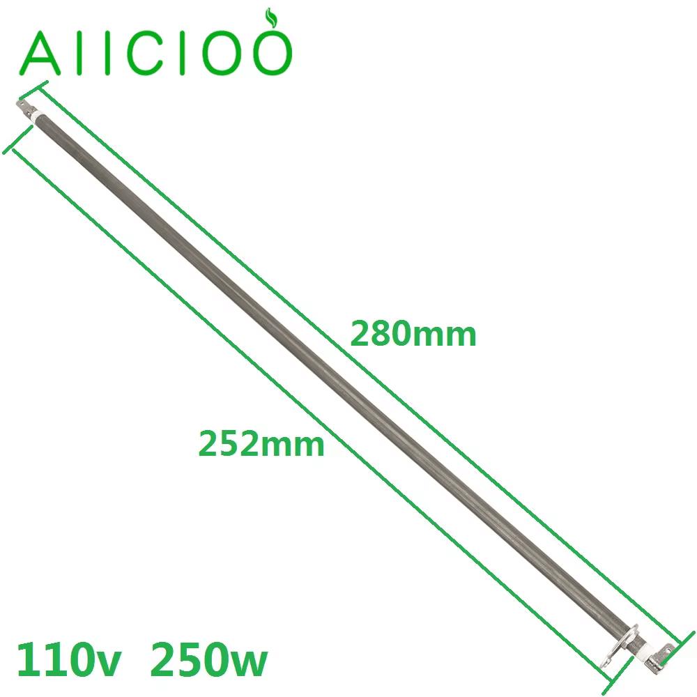 110v Oven Heating Element for Electric oven 250w-375w Air Heating Tube Replacement with Metal Sheet by Annealing SUS304 110V