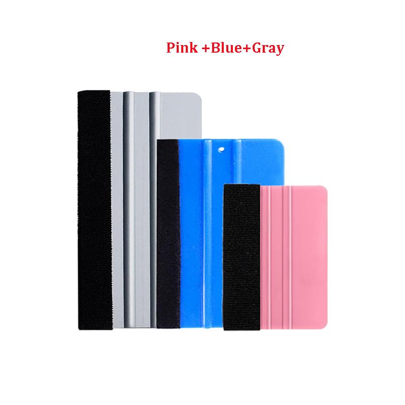 Vinyl Wrap Squeegee Window Film Screen Pretector Squeegee 4 Size Scratch-Free Scraper Tool for Decals Adhesive Vinyl Wallpaper