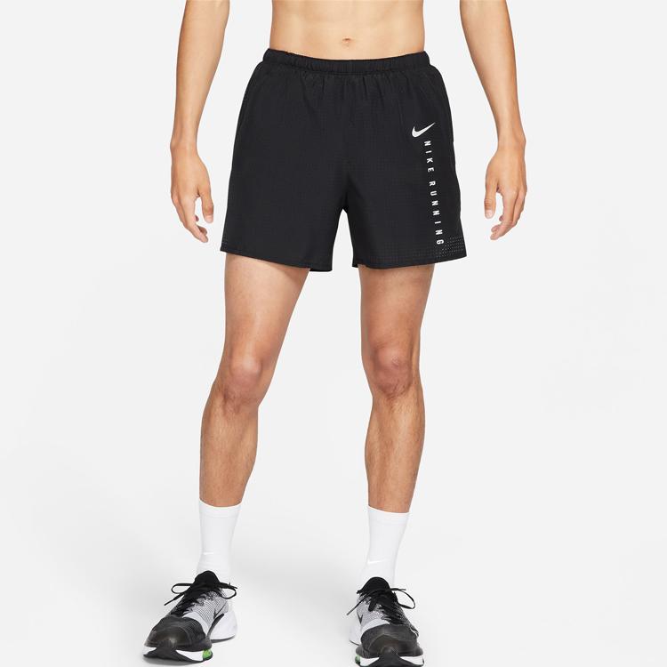 Nike Challenger Run Division Woven Breathable Reflective Quick-Dry Running Shorts Men Bottoms Black DA1311-010