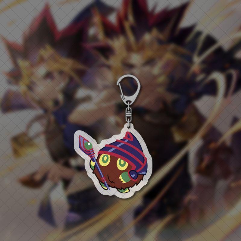 

Lucky Gift Winged Magi Kuriboh Yu Gi Oh Kawaii Acrylic Keychain Keyring Strap Figure Hanging Accessories Cosplay Decoration 5CM