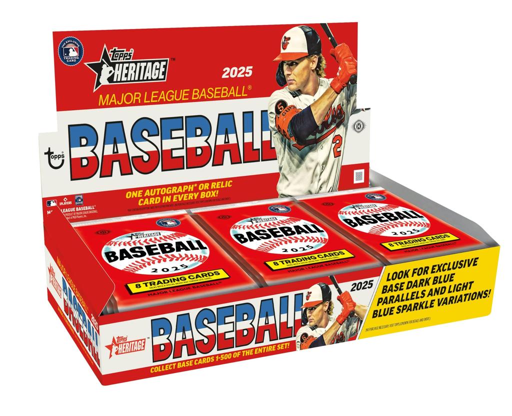 2025 Topps Heritage Baseball Hobby