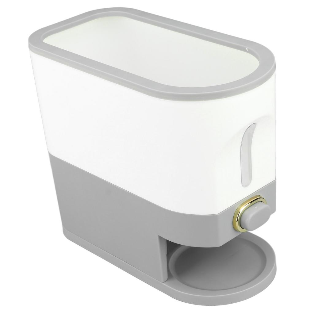 Reisspender Transparent Versiegelt Drucktyp Getreidelagerbox Reisaufbewahrungsbehälter für die Küche