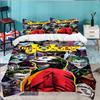 Jo-ker's Dark Saga 3pcs Bedding Set,Including 1pc Duvet Cover And 2pcs Pillowcases Perfect Gift for Christmas,Ideal for Bedroom, Dormitory