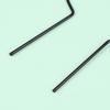 2Pcs Garden Plant Support Stake Stand Round Vine Climbing Rack Ironheart-Shaped Flower Plant Trellis Support Frame Garden Decor