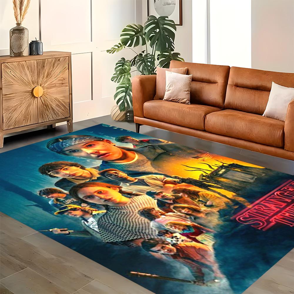 Stranger Things for Living Room rug, Bedroom, Study Room, Hallway Decoration, Perfect for Home Decoration or Holiday Gifts
