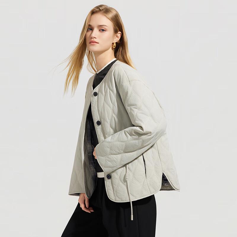 Women's Korean Style Diamond Quilted Padded Jacket