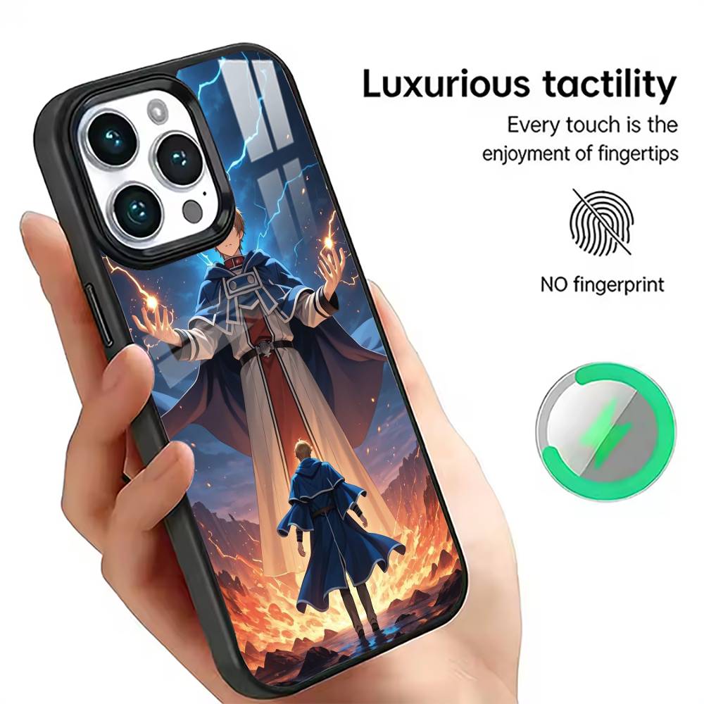 Mushoku Tensei Jobless Reincarnation Phone Case Magnetic with Magsafe Wireless Charging For iPhone17,16,15,14,13,12,11 Plus,Pro