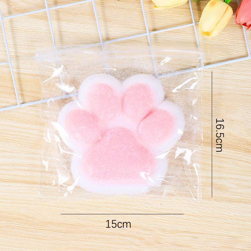 High Quality 400G Super Big Handmade Super Soft Silicone  Flocking Cat'S Paw Relieve Stress And Release Toys