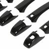 Pack Of 4 ABS Door Handle Covers with Anti Slip Grip & Easy Installation Vehicle Accessories for Multiple Automotive