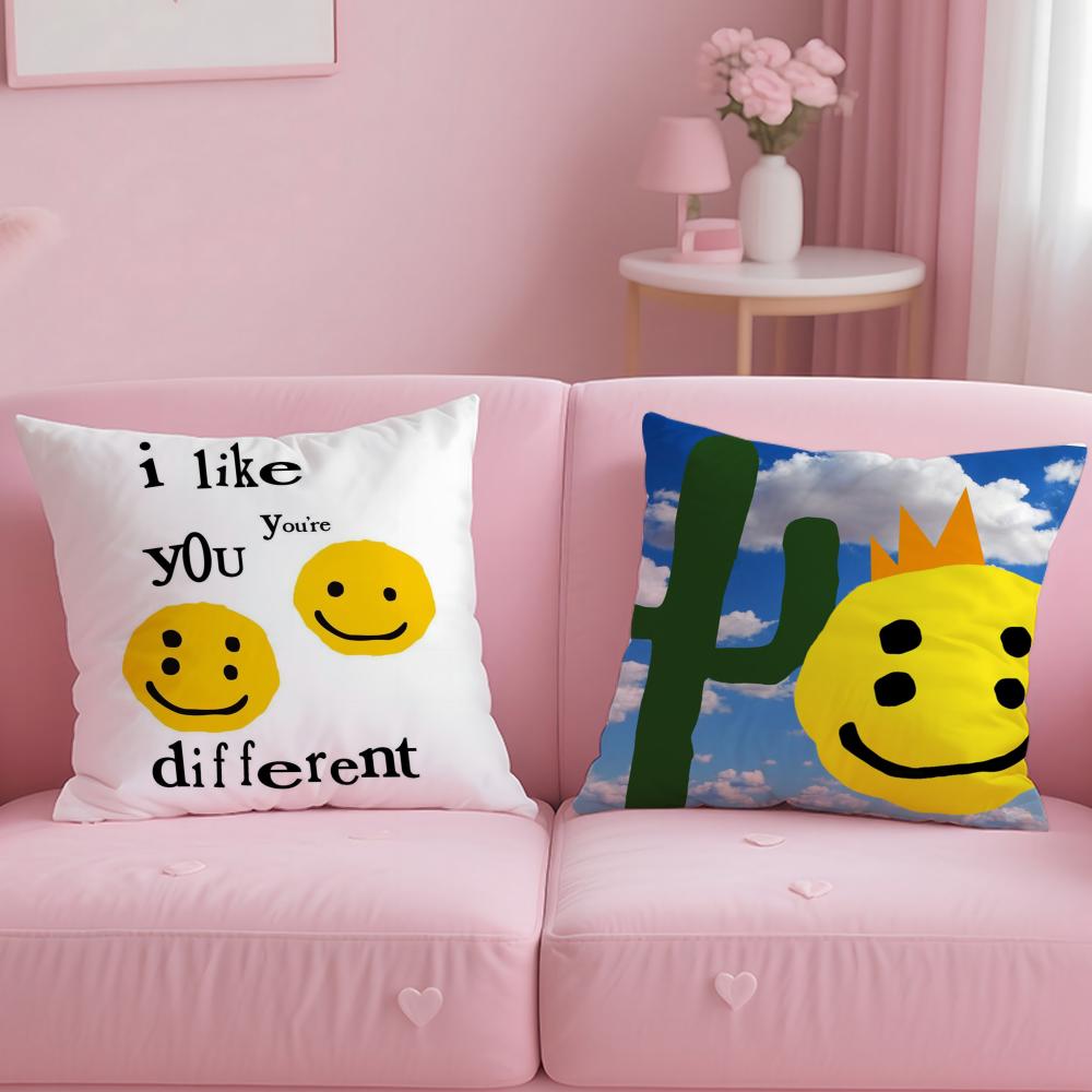 Hot CCPFMew Cushion Cover Comfortable Reversible Pillow Cover Ideal for Car Sofa Bedroom  Beyond