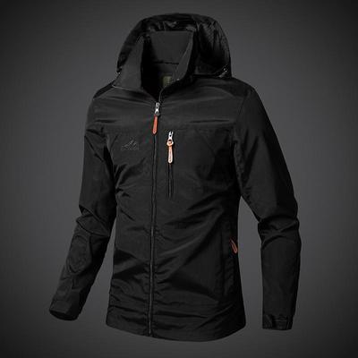 Men's Trendy Winter Mountaineering Windbreaker Jacket - Thin & Breathable Outdoor Sportswear