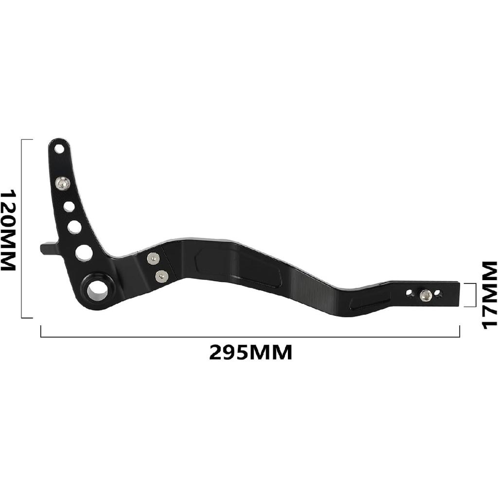 CHANGCHENG Motorcycle Brake Foot Pedal Lever Brake Pedal Folding Tip Aluminum CNC for TTR230 2005-2025 Dirt Bike Blue