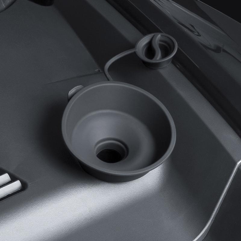 Silikonová kapalina ostřikovače čelního skla odolná proti úniku skla Síťka plnicího otvoru trychtýře pro model 3/Y Žádné rozlití Snadná údržba