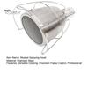 Stainless Steel Culinary Torch Attachment Cooking Torch Connector Outdoor Camping Torch for Home Kitchens Restaurants
