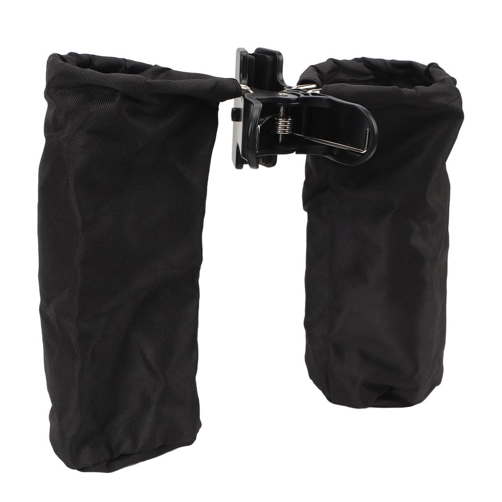 Drum Stick Holder Oxford Cloth Detachable Portable Drumstick Container Bag with Non Slip Clip