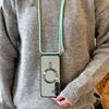 Crossbody Necklace Lanyard Plating Magnetic For Magsafe Clear Case For Samsung S26 S25 Ultra S24 S23 S22 S21 Plus Soft Cover