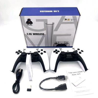 M15 Wireless 2,4G HD Arcade PS1 Mini Spiel Maschine U Bao Retro P5 Griff Hause Spiel Maschine