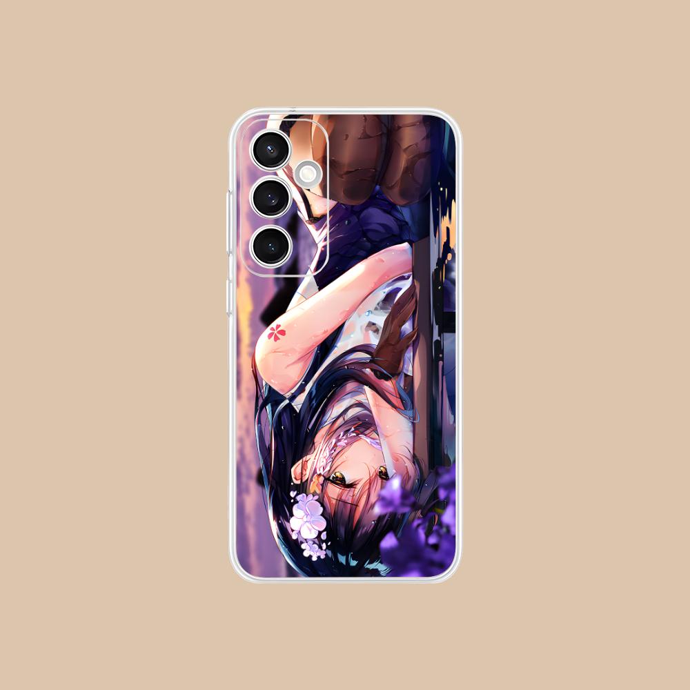 Azur Lane Azuma Mobile Phone Case for Samsung Galaxy S25 S24 S23 S22 S21Plus FE Ultra Clear Colour Protective Smartphone Luxury