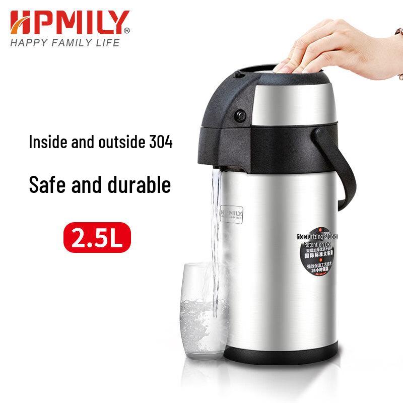 HPMILY 304 Stainless Steel Airpot Thermos