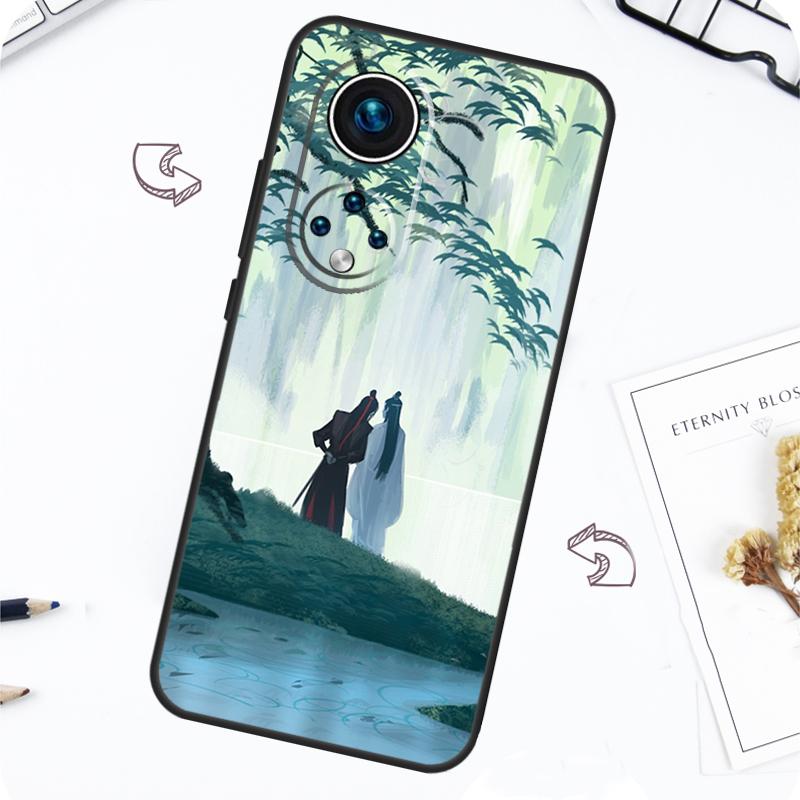 Mo Dao Zu Shi Case For Honor 50 70 80 X7 X8 X9 Cover For Huawei Nova 5T P20 P30 P40 Lite P50 Mate 50 Pro