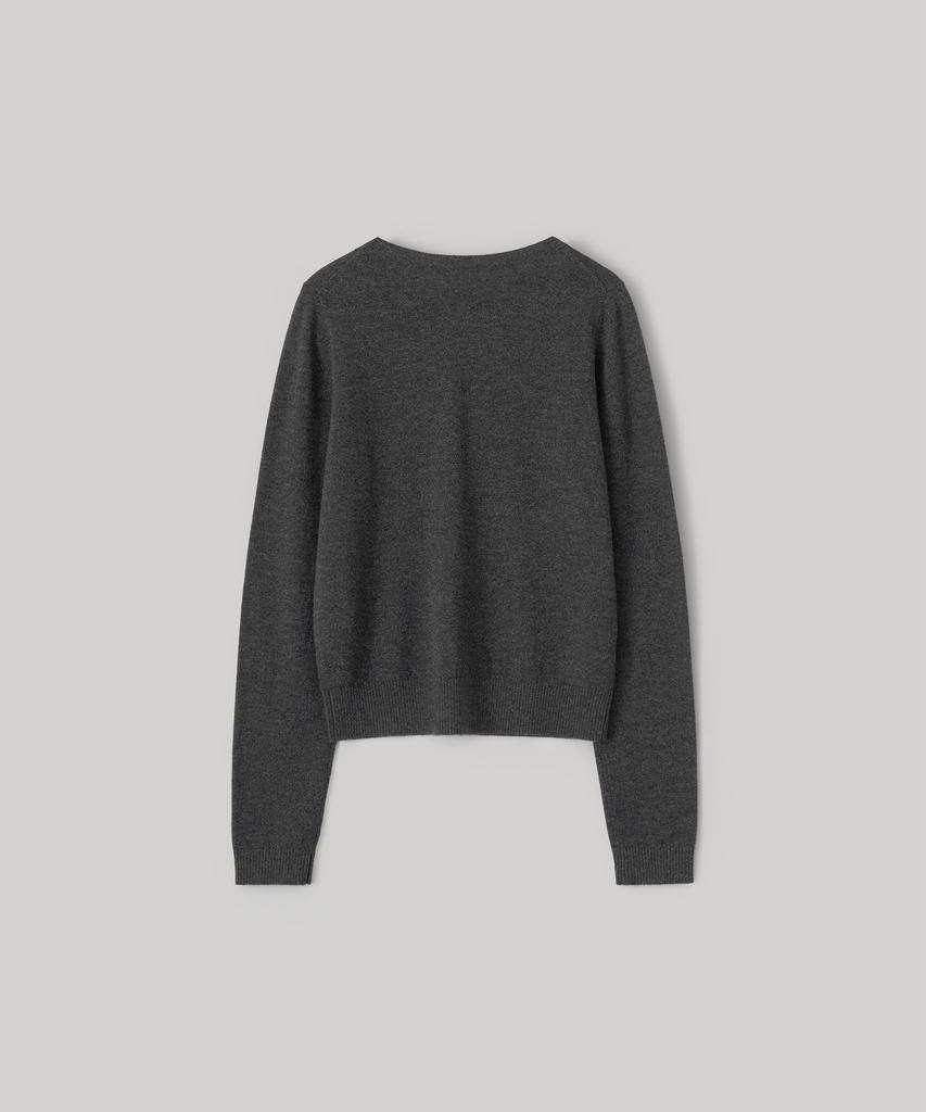 ANOTHER OFFICE WOMEN W. Libre Wool Basqueshirt (Charcoal)