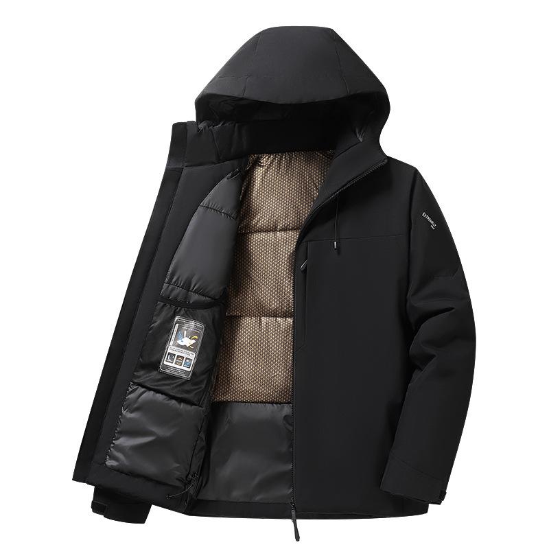 Winter Thick Cotton Coat with Hood, Casual and Plush Cotton Clothing, Loose and Casual Men's and Women's Cotton Clothes