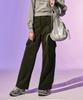 KOLEAT [Fleece-Lined Ver.] High-Waisted Wide Cargo Slacks Pants [Khaki]