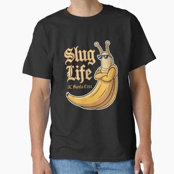 Slug Life Uc Santa Cruz Classic T-Shirt Made in USA/AUS T-Shirt S-2XL 3XL